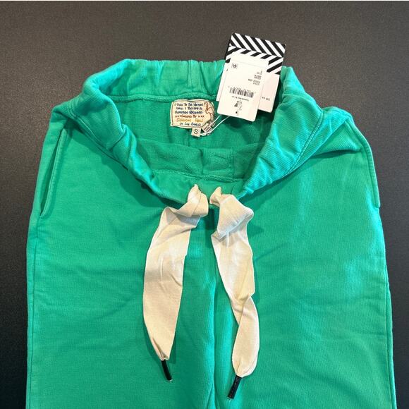 NWT Free People x Sandrine Rose Green Drawstring Sweatpants, Women's Small - Picture 7 of 7